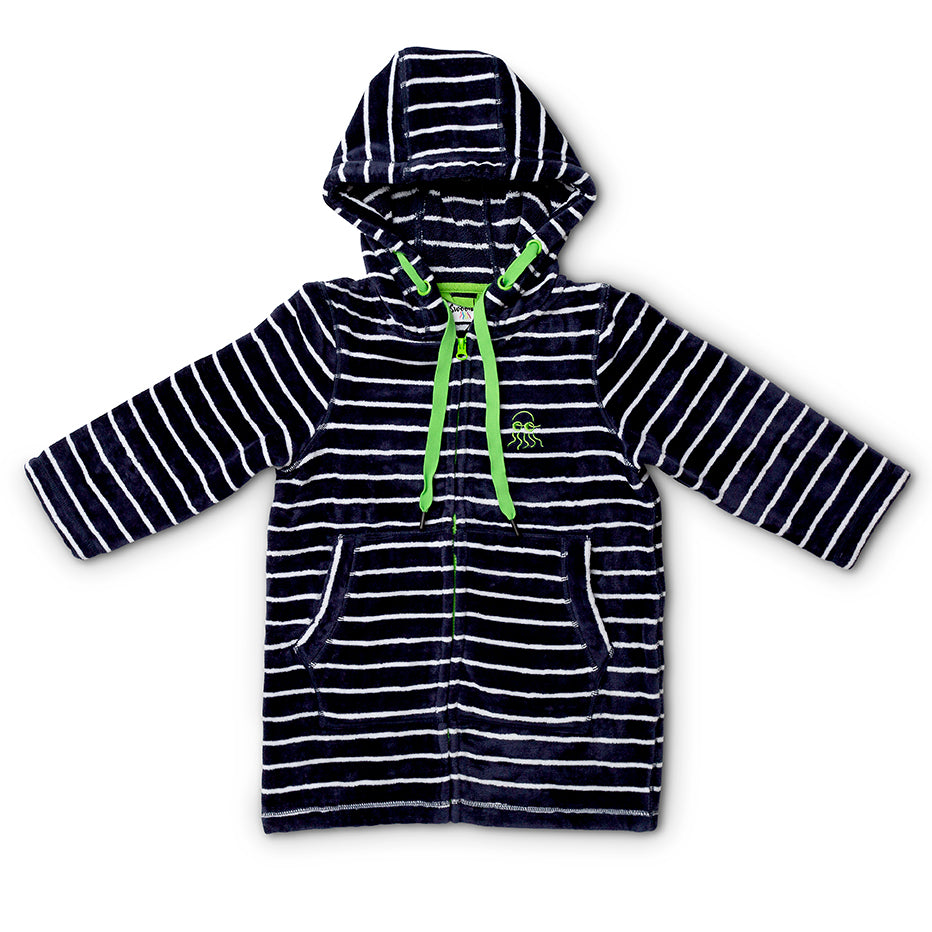 Flay lay of kids swim hoody 